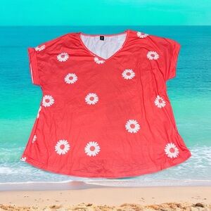 NEW Women’s Cuffed Sleeve Shirt 2XL